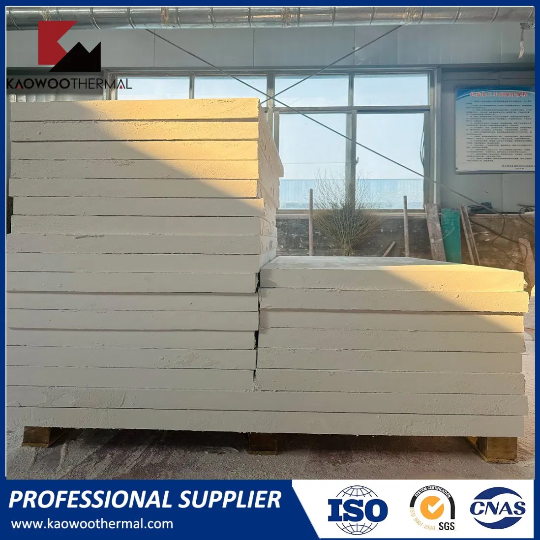 Fireproofing 220kg/M3 270kg/M3 Htb Board Calcium Silicate Board