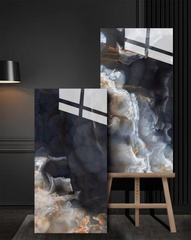 Плитка керамическая 600x1200 мм, полированная, цветная