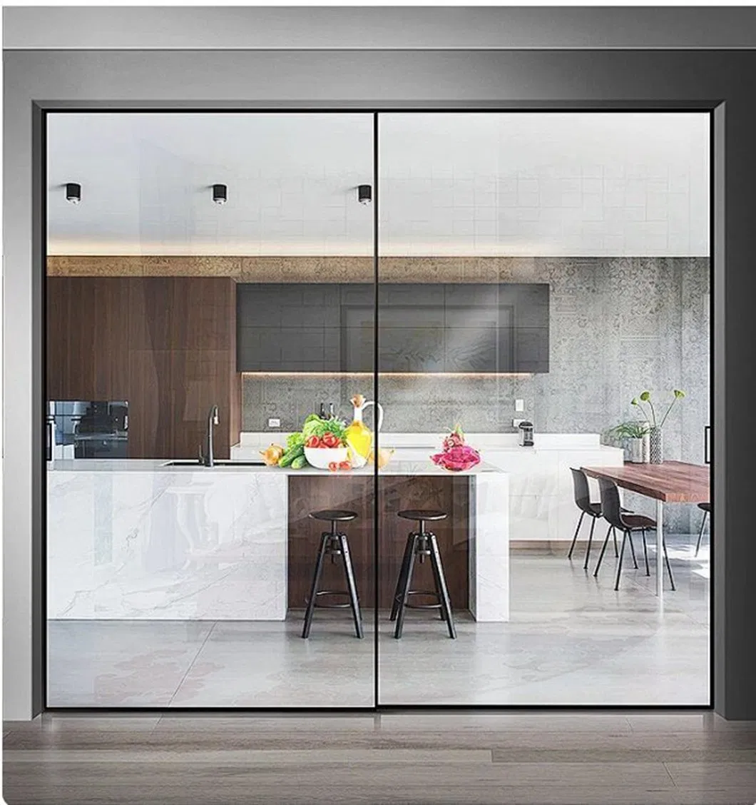 Narrow Frame American Casement Tilt and Turn Aluminum Glass Window and Door Factory Price