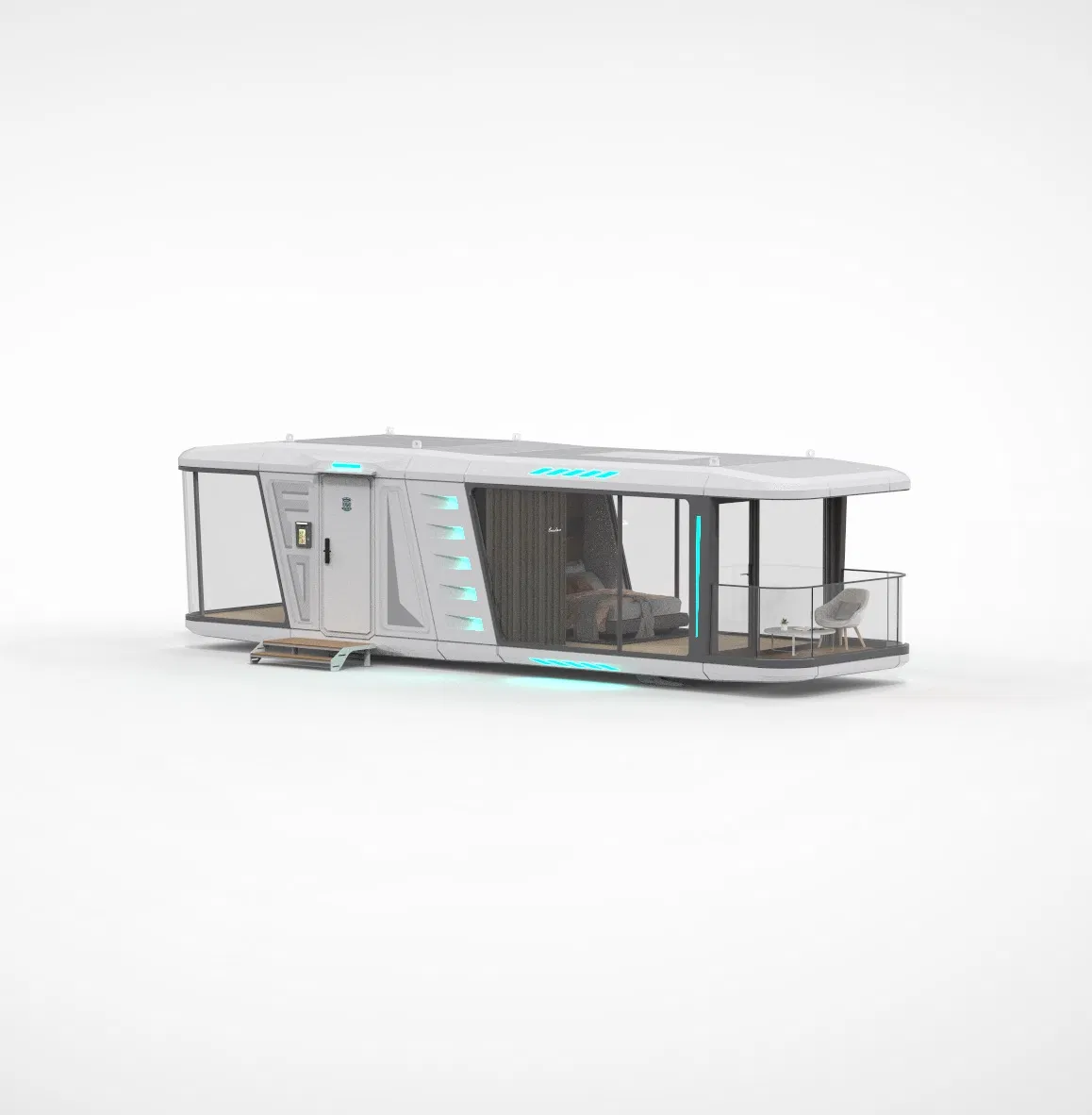 Eco-Friendly Customize Capsule House Outdoor Modern Popular Modern Prefab Pod House