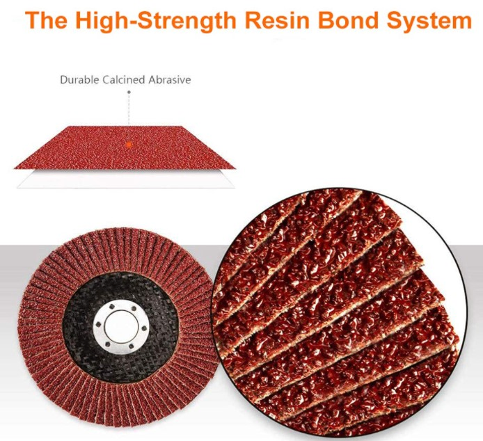 Aluminum Oxide Abrasive Grinding Flap Disc Wheel