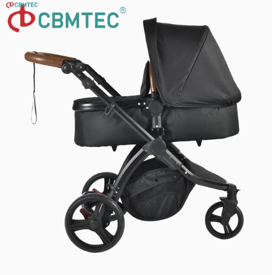 Carriage Poussette 3 in 1 Baby Trolley System Stroller with Aluminium Frame