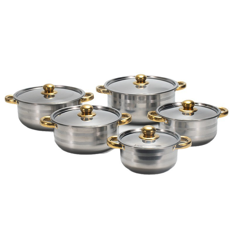 Household Appliances Pots and Pans with Durable Covers