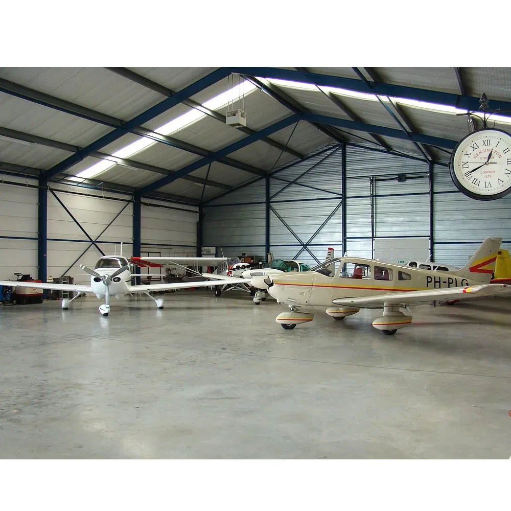 Prefabricated Steel Hangar Building with SGS Certification