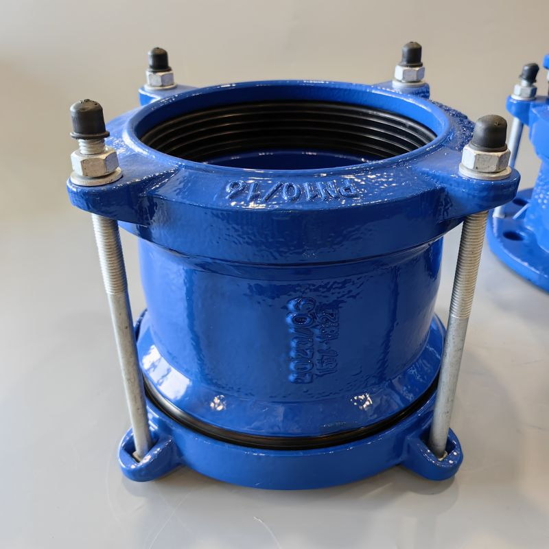 High Quality ISO2531 Ductile Cast Iron Pipe Fittings Epoxy Wide Range Flange Adaptor