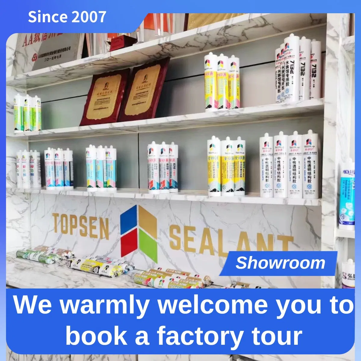 White Adhesive Neutral Silicone Sealant Structural Adhesive