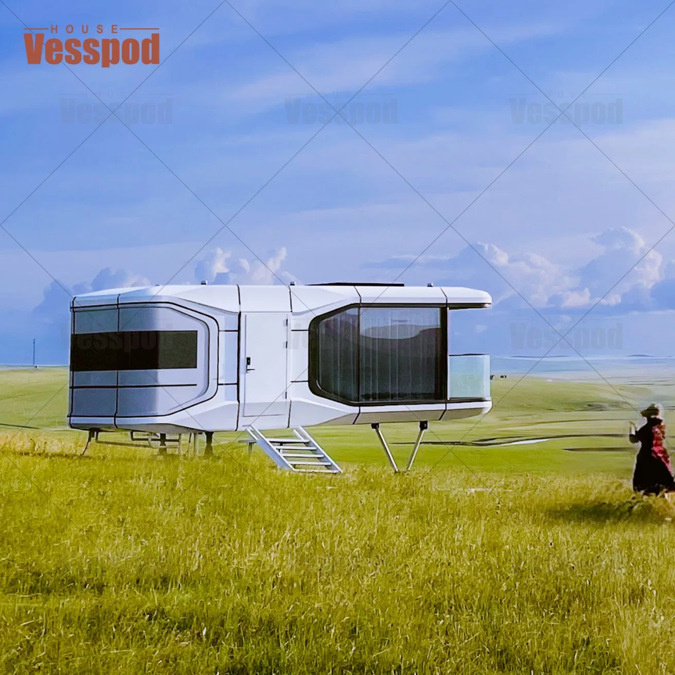 Capsule Pod House Pod House Capsule Room Apple House Apple Cabin with Factory Price