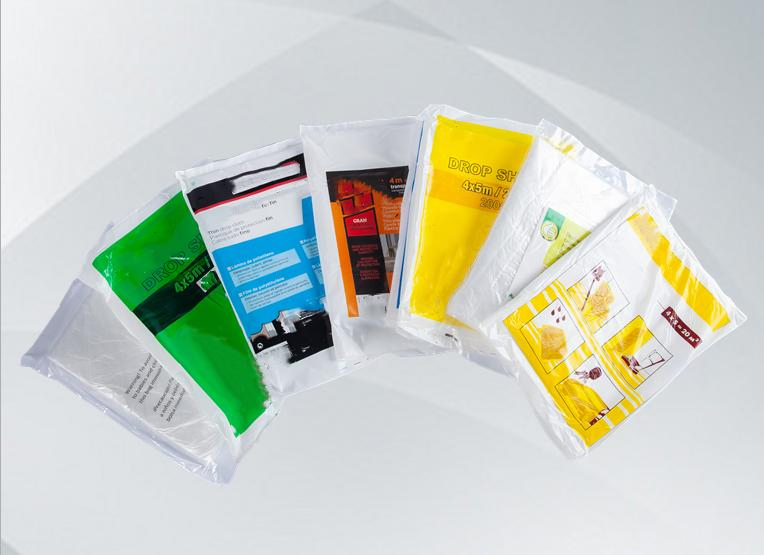 Leakproof Plastic Painter Drop Cloths