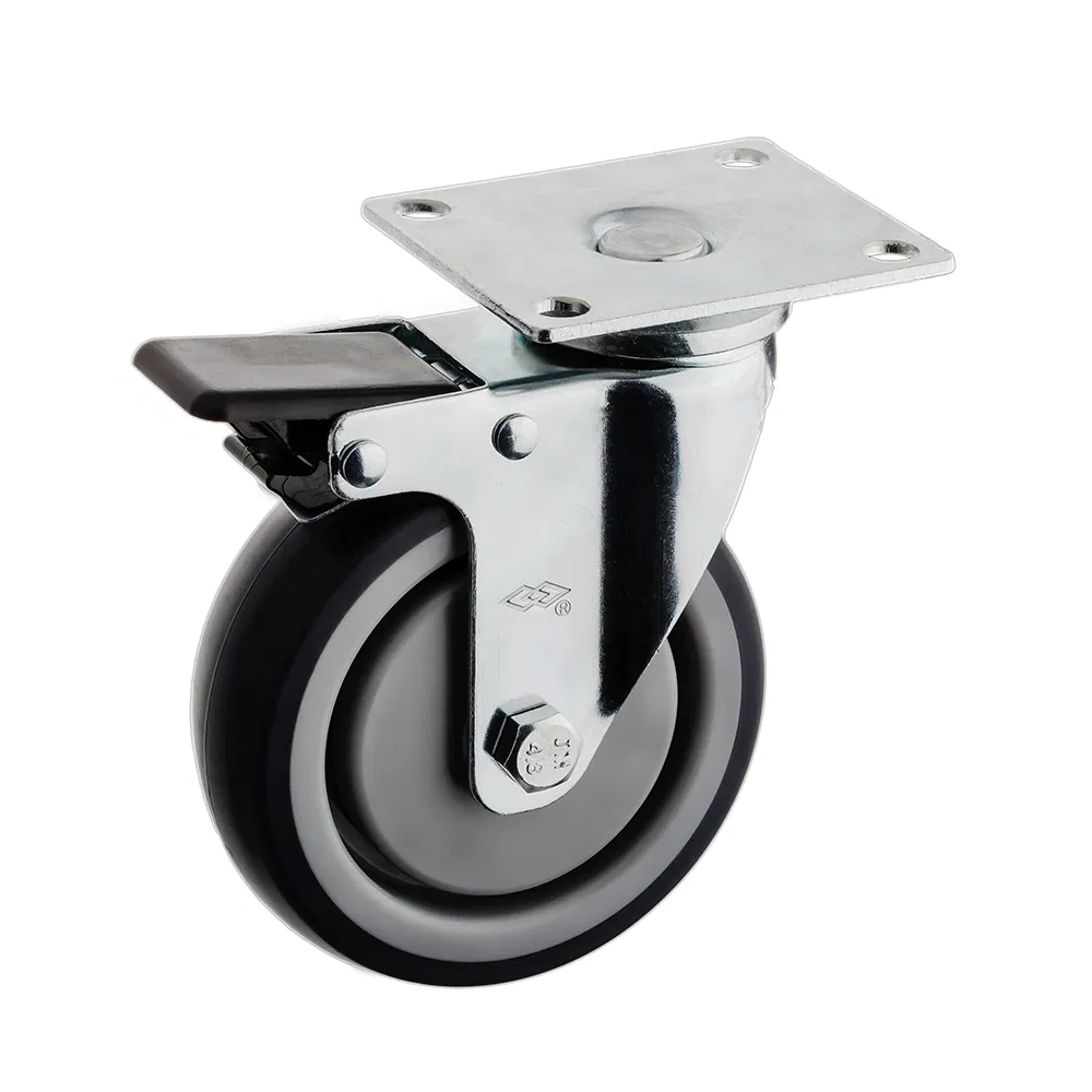 Grey TPR Instrumental Castor Wheel