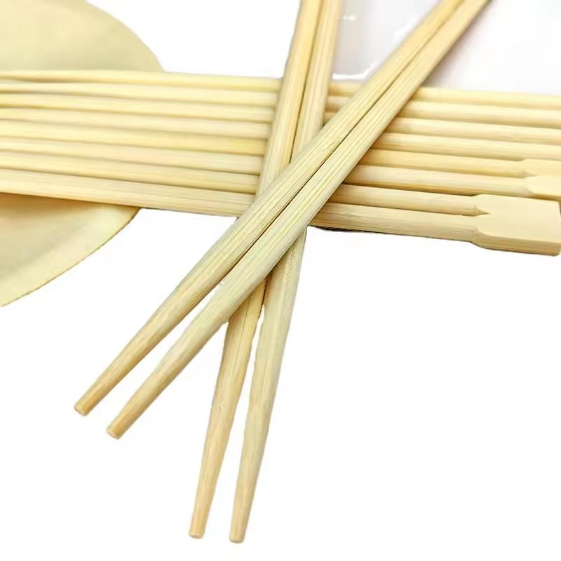 Wholesale Bamboo Twin Chopsticks Food Grade Disposable Chopsticks Sushi Chopstick Use in Restaurant