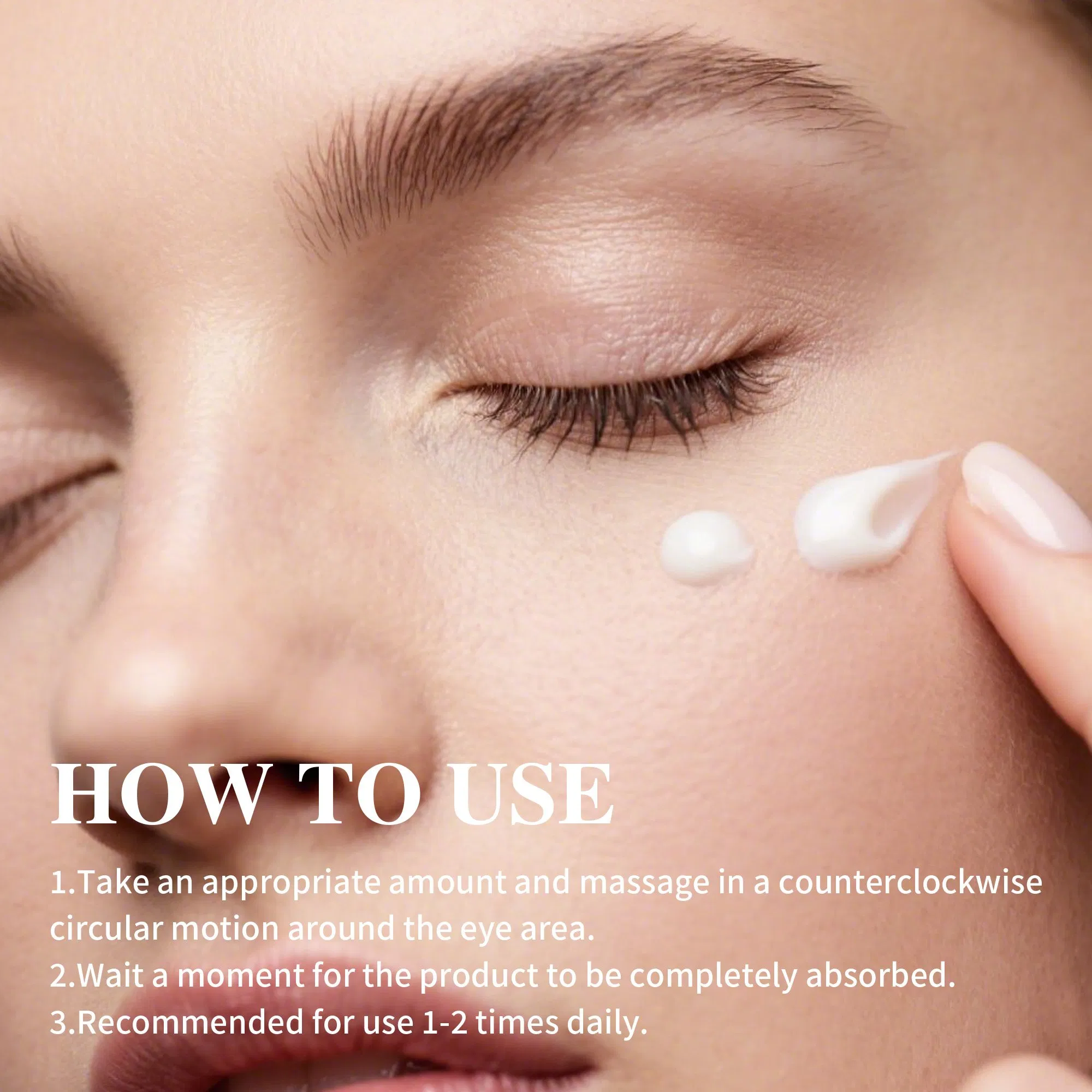 Wholesale Nourishing Moisturizing Lifting Firming Anti-Aging Rice Eye Cream for Skin Care