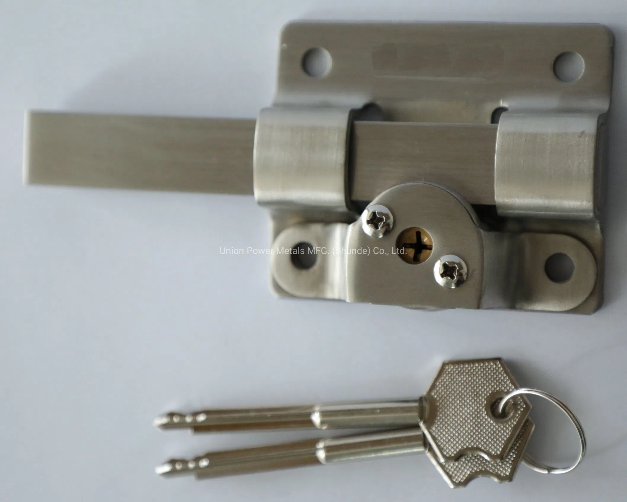 Security Bar Lock Door Hardware Main Front Cerradura Brass Barrel Latch Lock