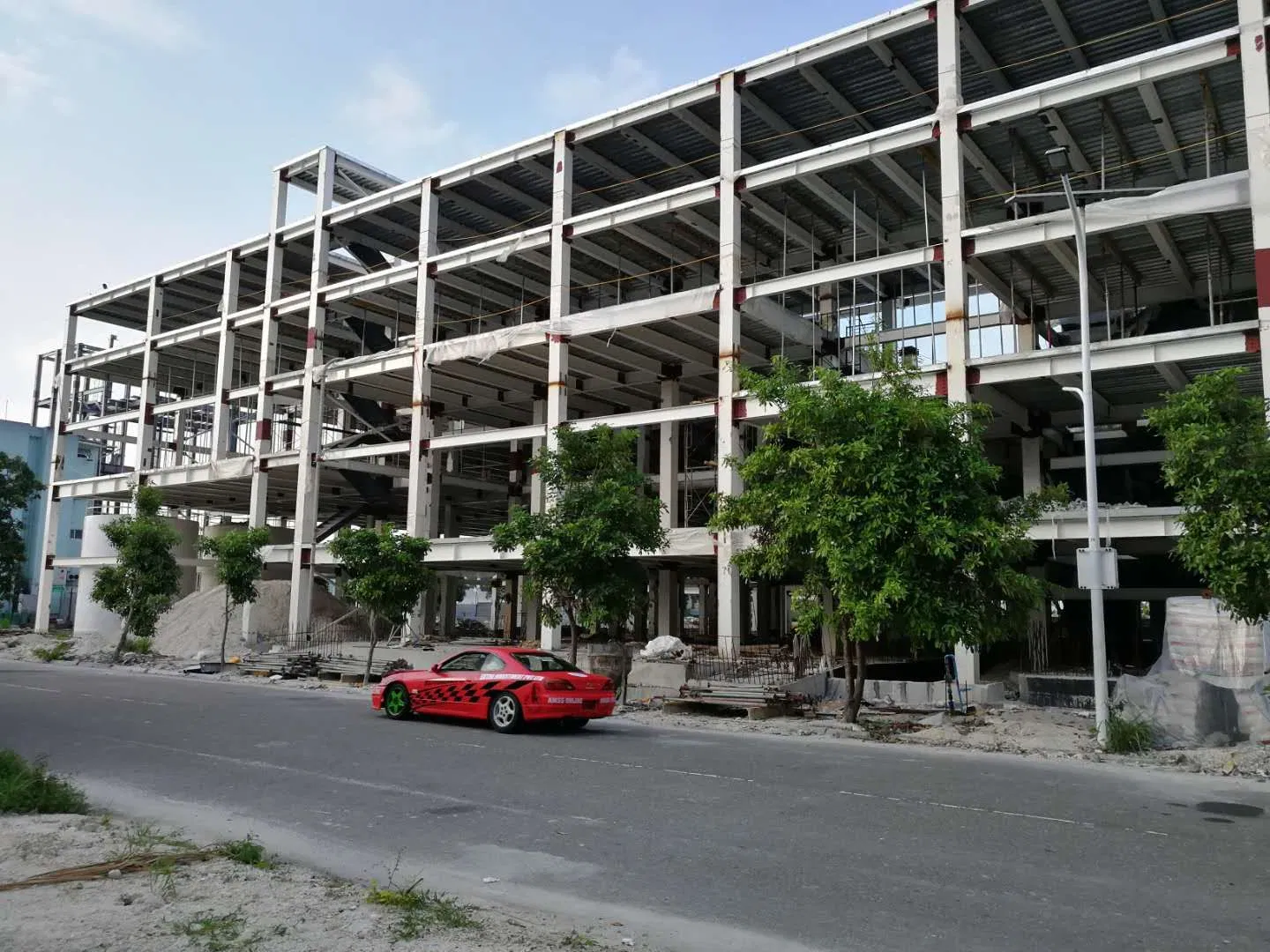 Steel Structure High Rise Building