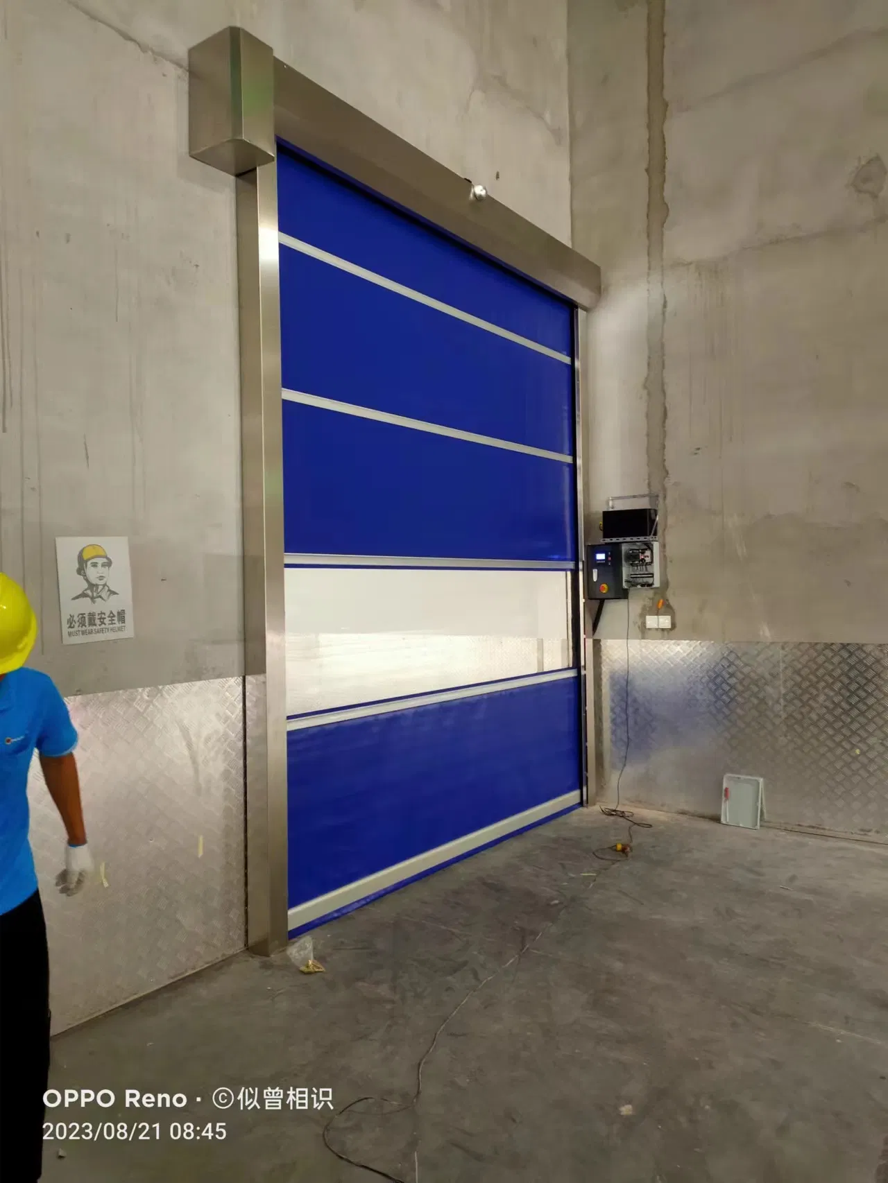 Custom Automatic High-Speed PVC Industrial Door Fast Roll-up for Various Industrial Applications