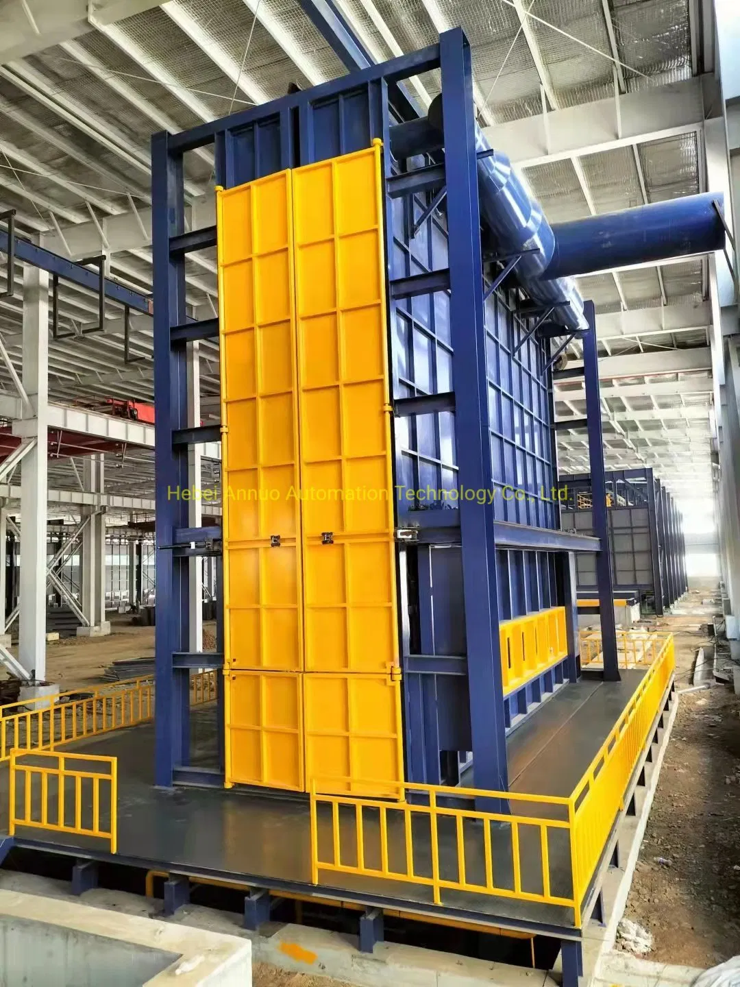 Zinc White Fume Extraction System Establish for Fume Abatement