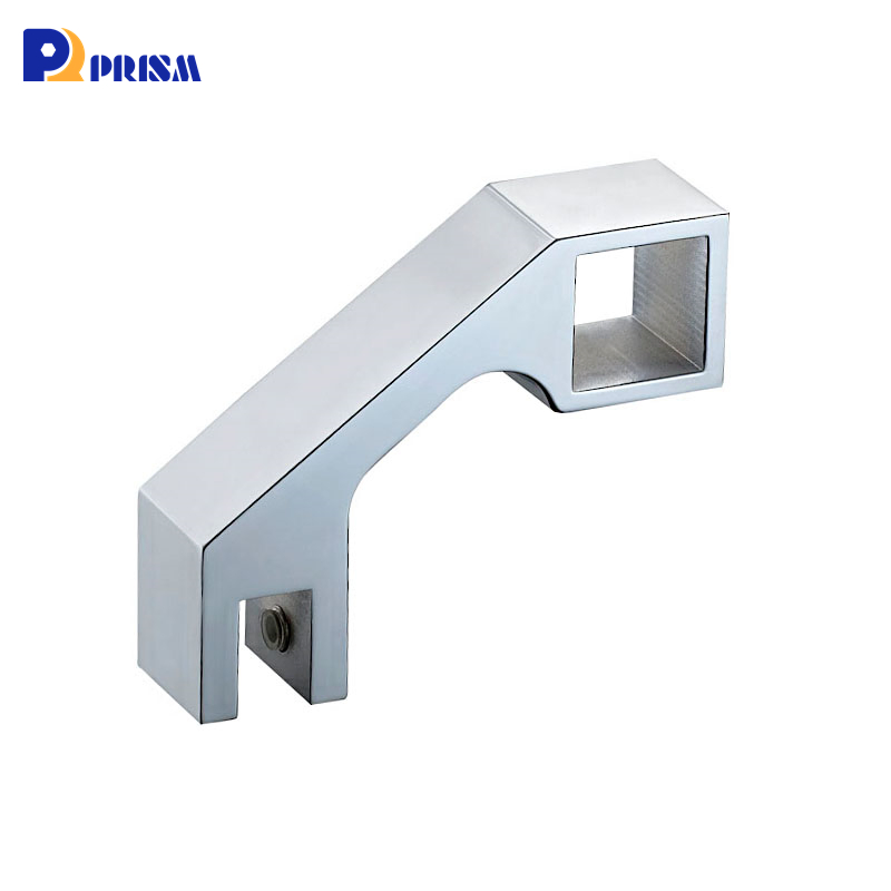 Shower Room Glass Door Swivel Brass Fixed Rod