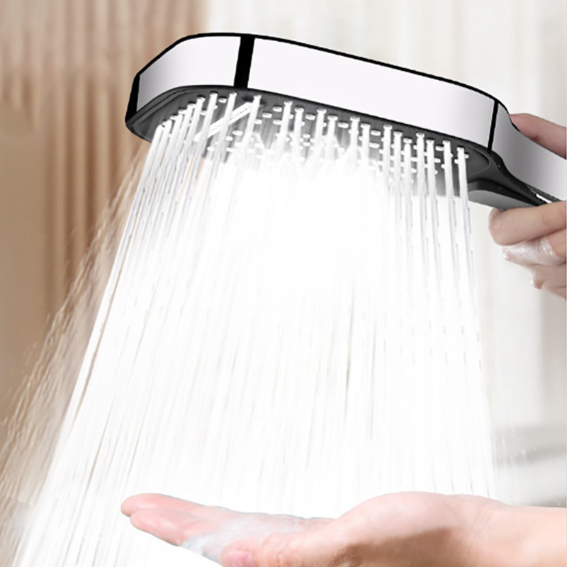 Дождевая лейка для душа с 3 режимами, черная