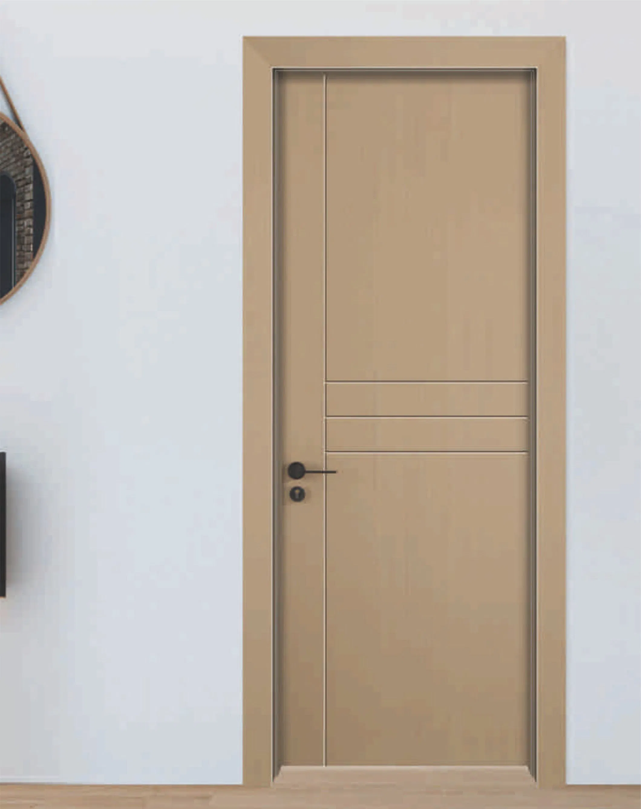 Weatherproof WPC Door -40º C Frost-Resistant OEM All-Weather