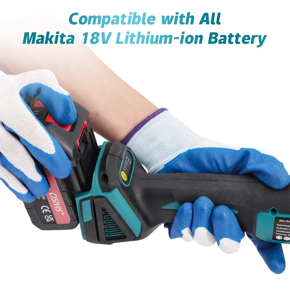 Аккумуляторная угловая шлифмашина 220В Cisivis