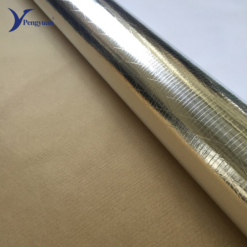 Insulation Radiant Barrier Foil Scrim Kraft Aluminium Facing Paper for Duct Insulation