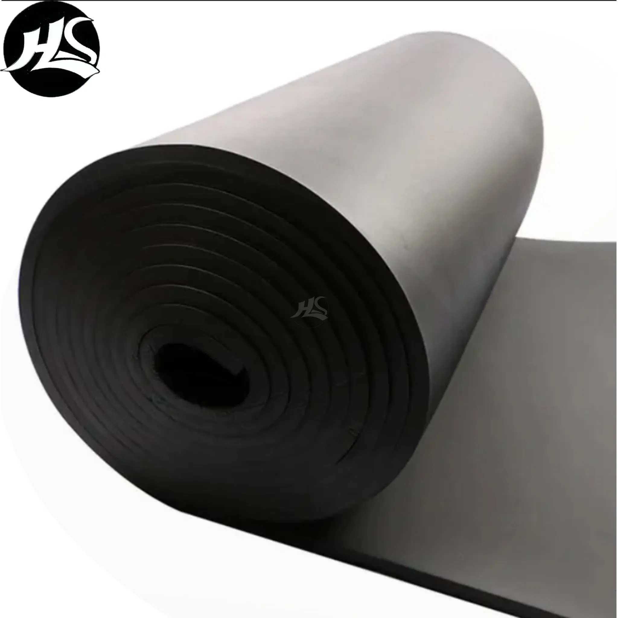 Good Quality NBR Fireproof Thermal PVC Pipe Insulation Foam Air Conditioner and Refrigerator Tube Black Rubber Foam Insulation T