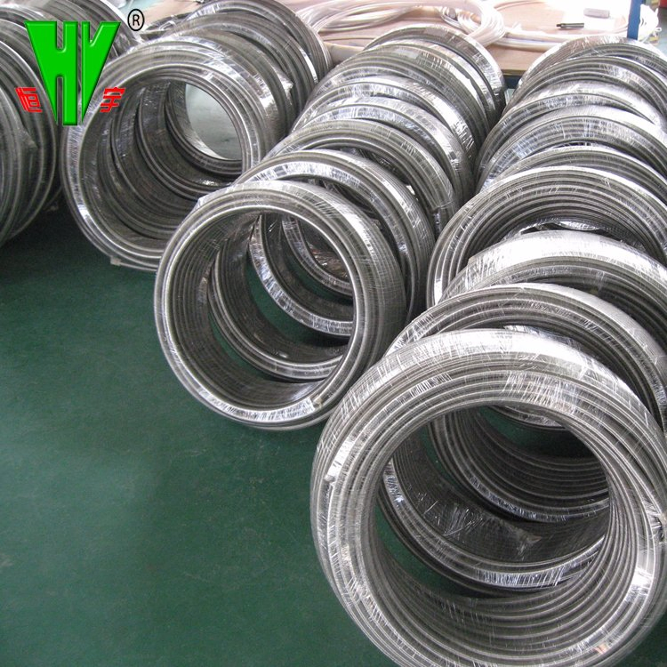Гидравлический шланг R14 из нержавеющей стали с PTFE, 1/4 дюйма