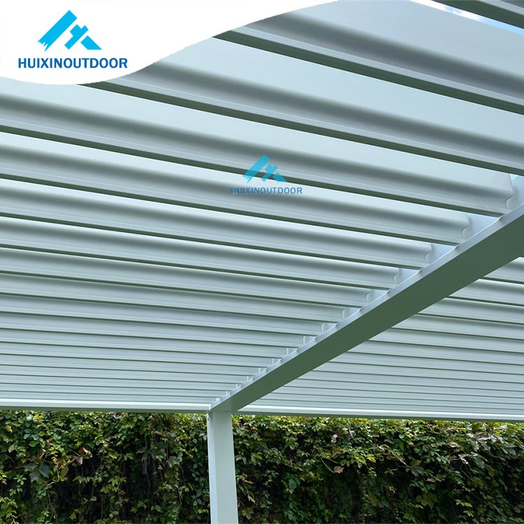 Good Quality Pergola Metalica Gazebo Original Outdoor Louvered Gazebo Pergola