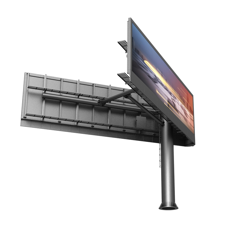 Outdoor V-Shaped 12*3m LED Screen Digital Billboard for Sale