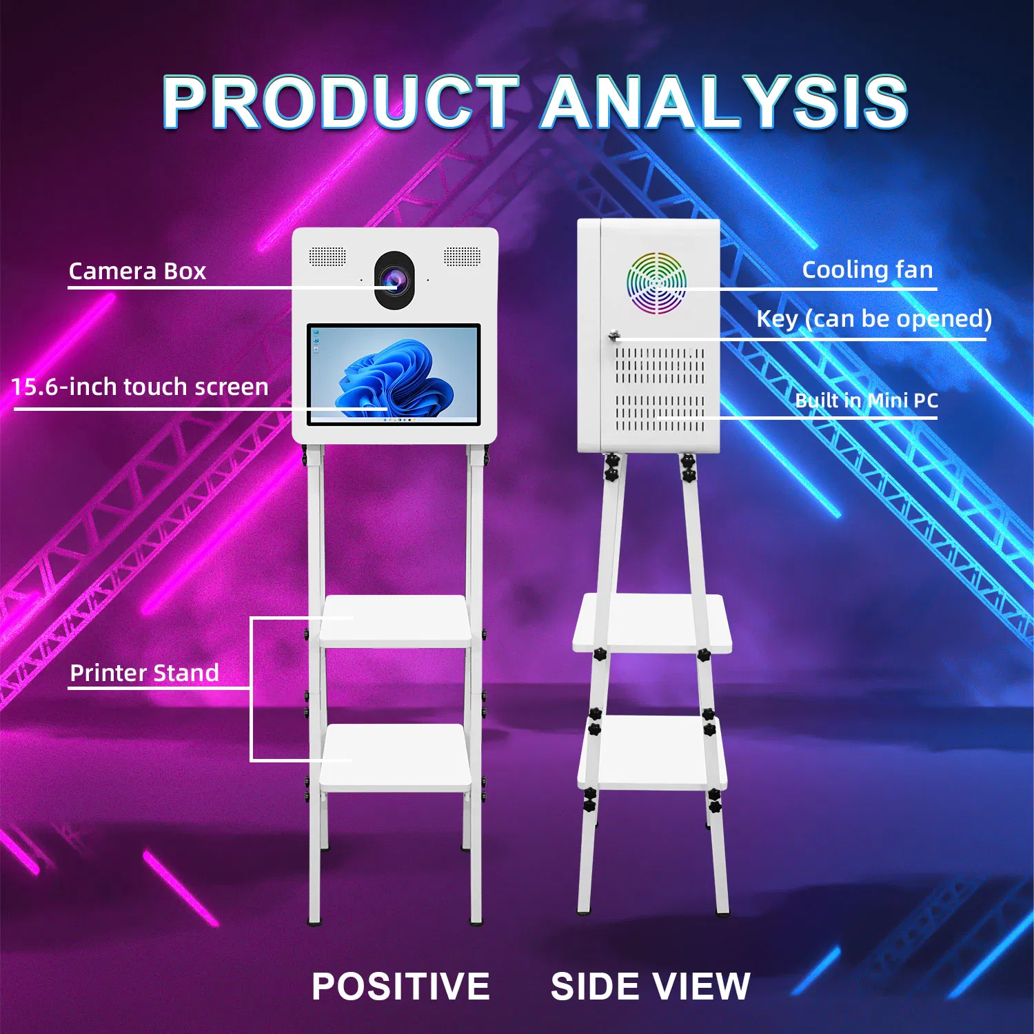 Фотобудка DSLR с двумя экранами VANYA VY-DS-156