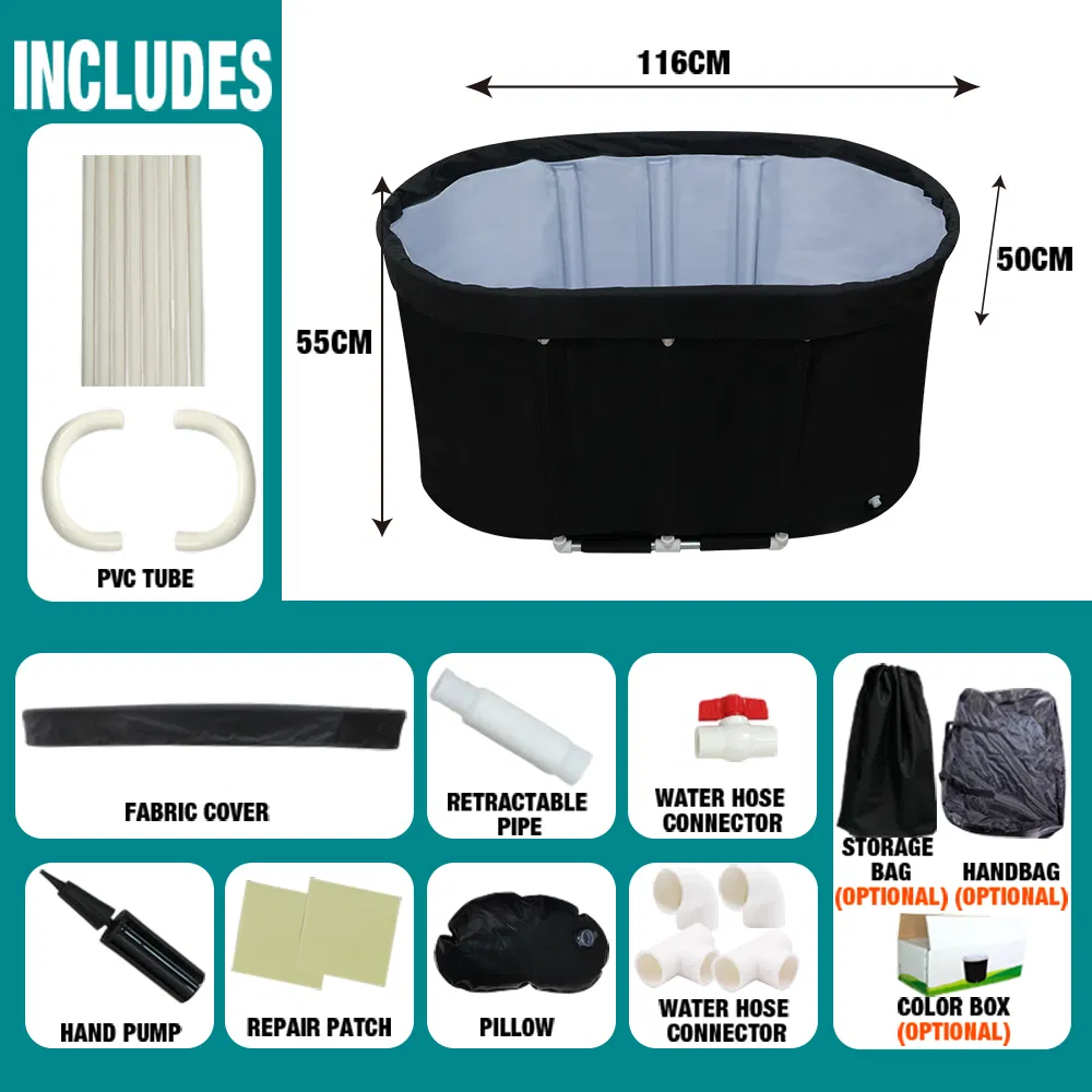 Овальная ледяная ванна для восстановления спортсменов