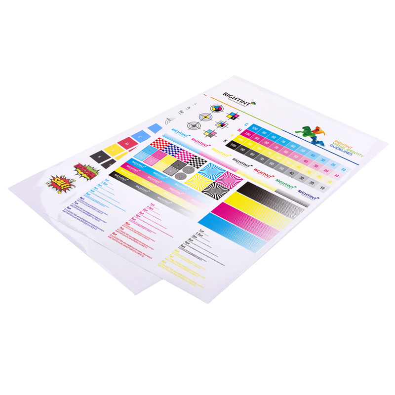 Glossy PP Inkjet Roll with Custom Adhesive Blank Label