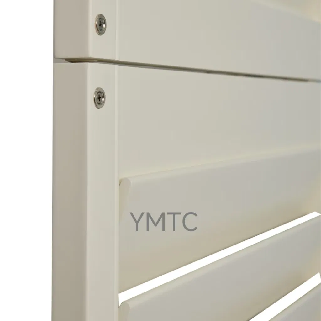 Tier-on-Tier Cutomized Color Paulownia Wood Plantation Shutters for Window Covering 63.5mm Louver