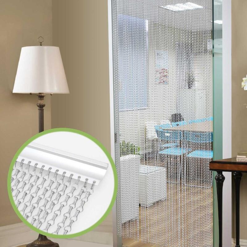 Aluminum Chain Fly Link Curtain Screen for Decorative Room Divider
