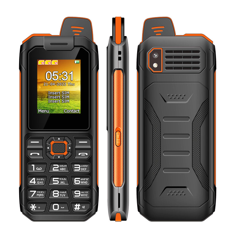 Кнопочный телефон Uniwa XP13, 3 SIM, защищенный корпус