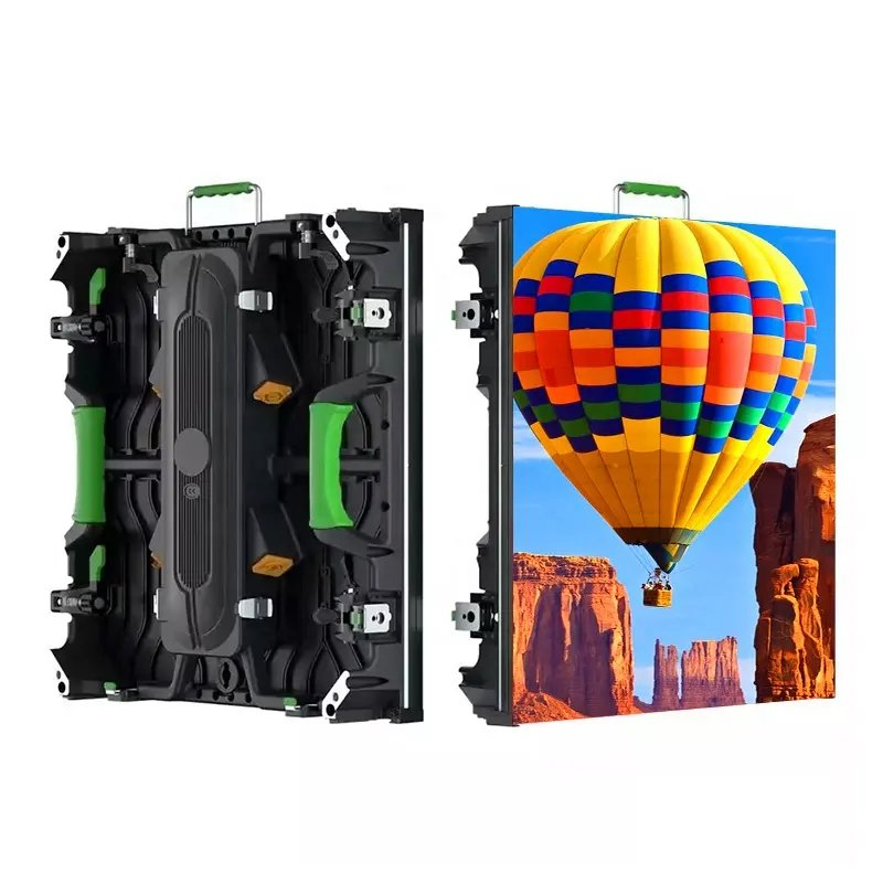 Full Color P4.81 500*500 mm LED Video Wall Advertising Board Outdoor LED Screen Display