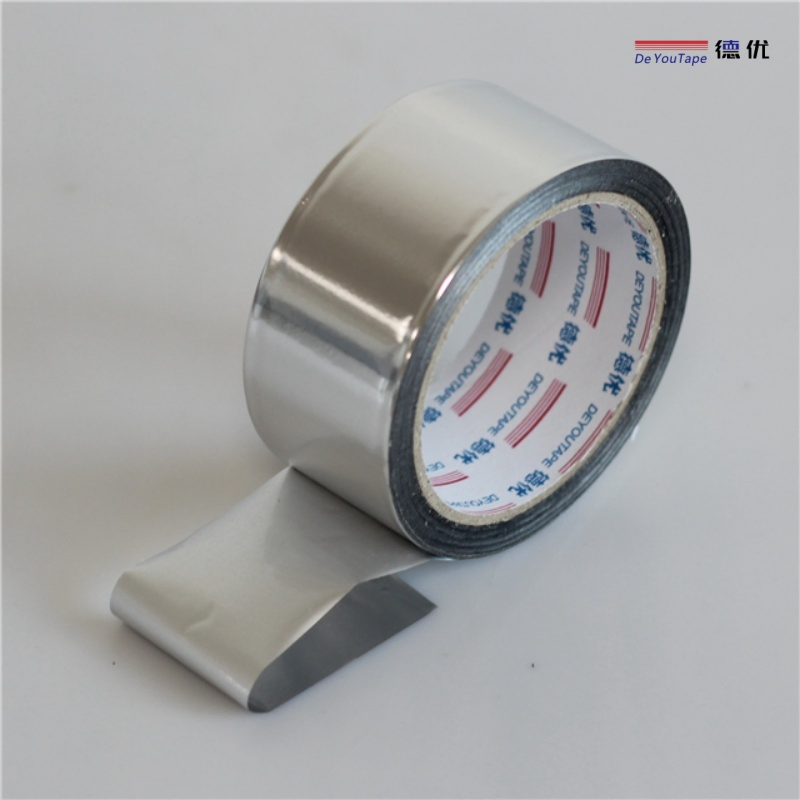 18um Aluminum Foil Tape HVAC Duct Sealing Adhesive Tape