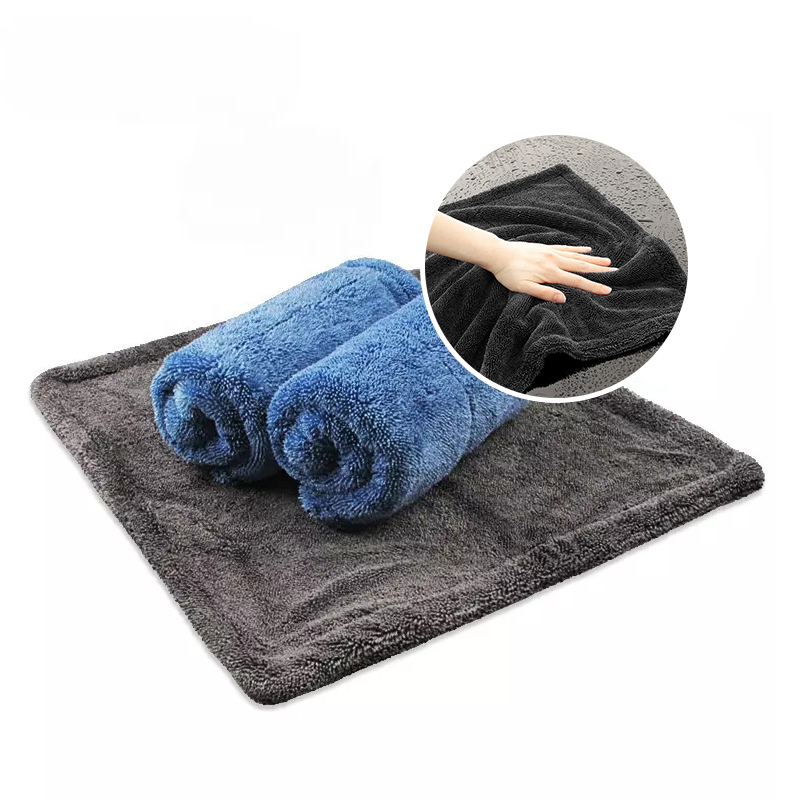 Custom Good Quality Microfiber Wrap Absorbent Quick Drying Cleaning Dish Towel