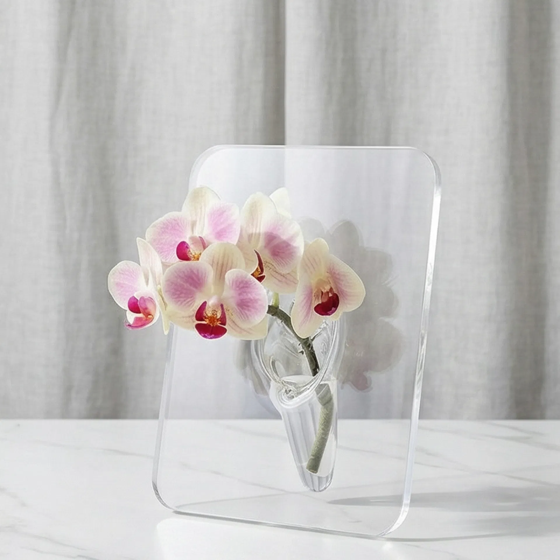 Acrylic Photo-Frame-Vase Home Decoration Decoration Vase