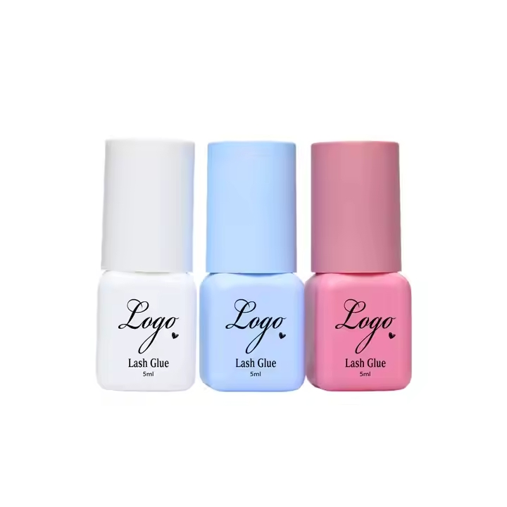 China High Quality Hydroquinone Free Black Mini Bulk Packaging Custom Fast Strong Private Label Eyelash Extension Glue