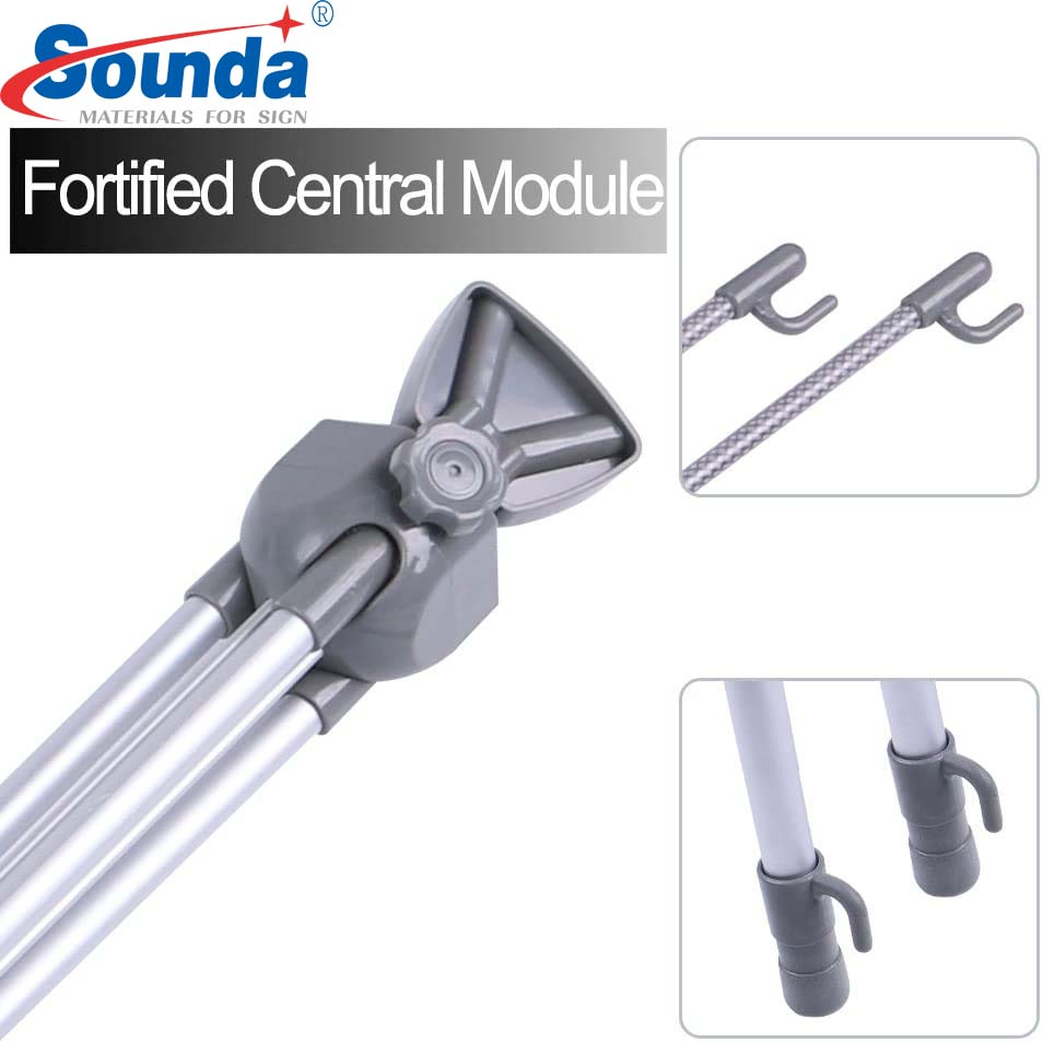 Exhibition Economic X Banner Stand