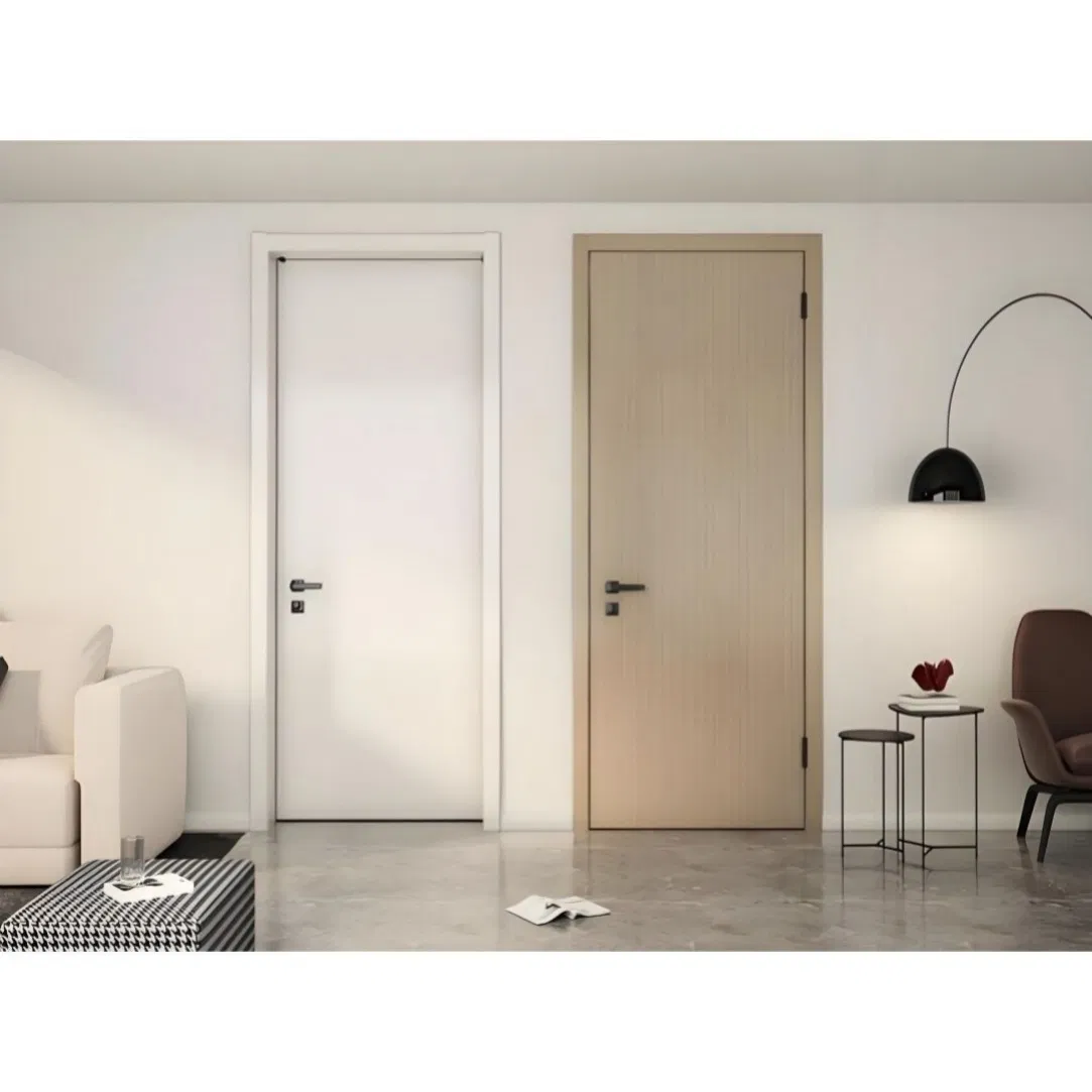 Custom Plywood Core Solid Wood Door Combines Multiple Features for Complete Home Decoration Solution