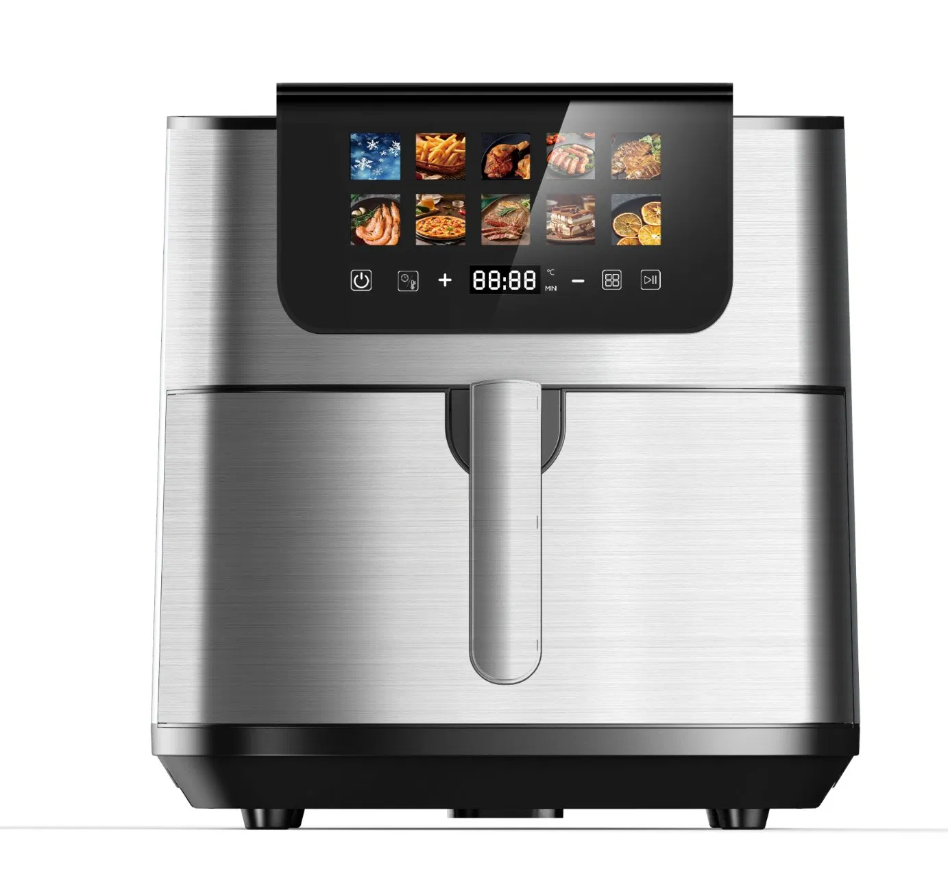 New High Quality 8L Big Capacity Electric Digital Air Fryer Double Heating
