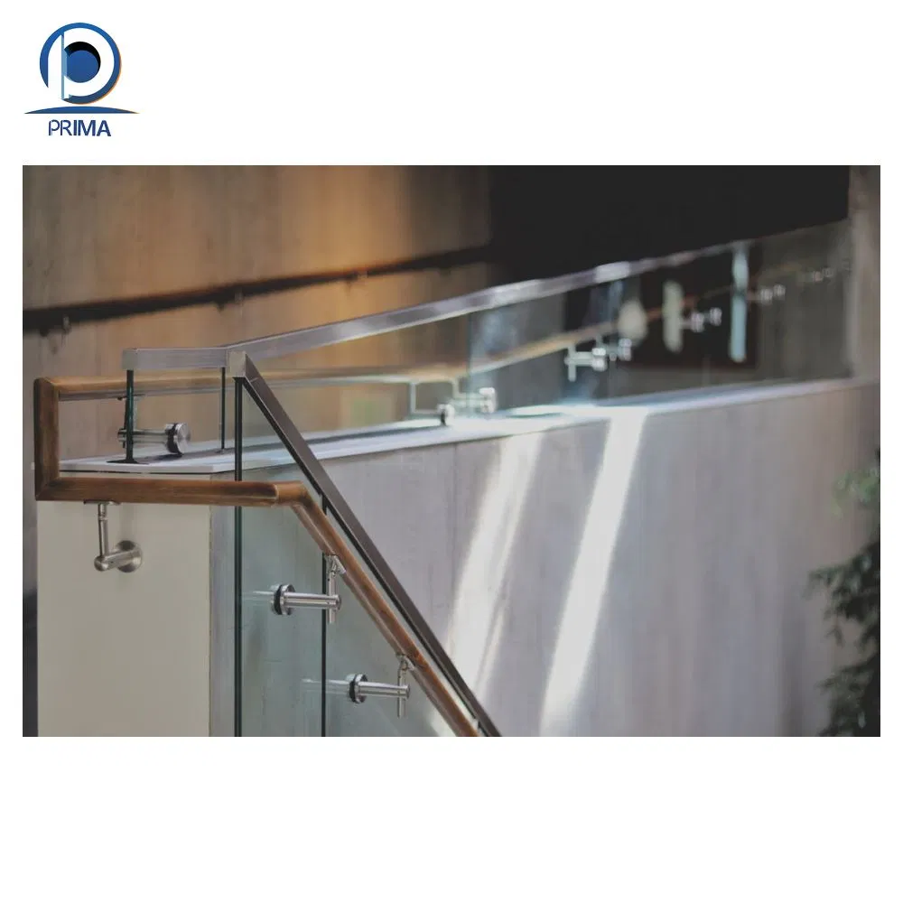 Orient Staircase American Style Commercial Oak Wood Treads with Metal Straight Staircase