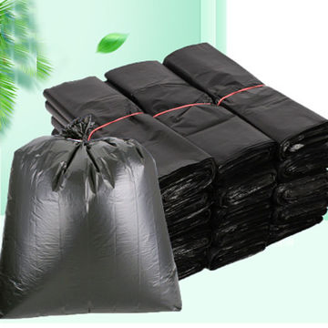 Factory Large HDPE LDPE Plastic Disposable Garbage Bag