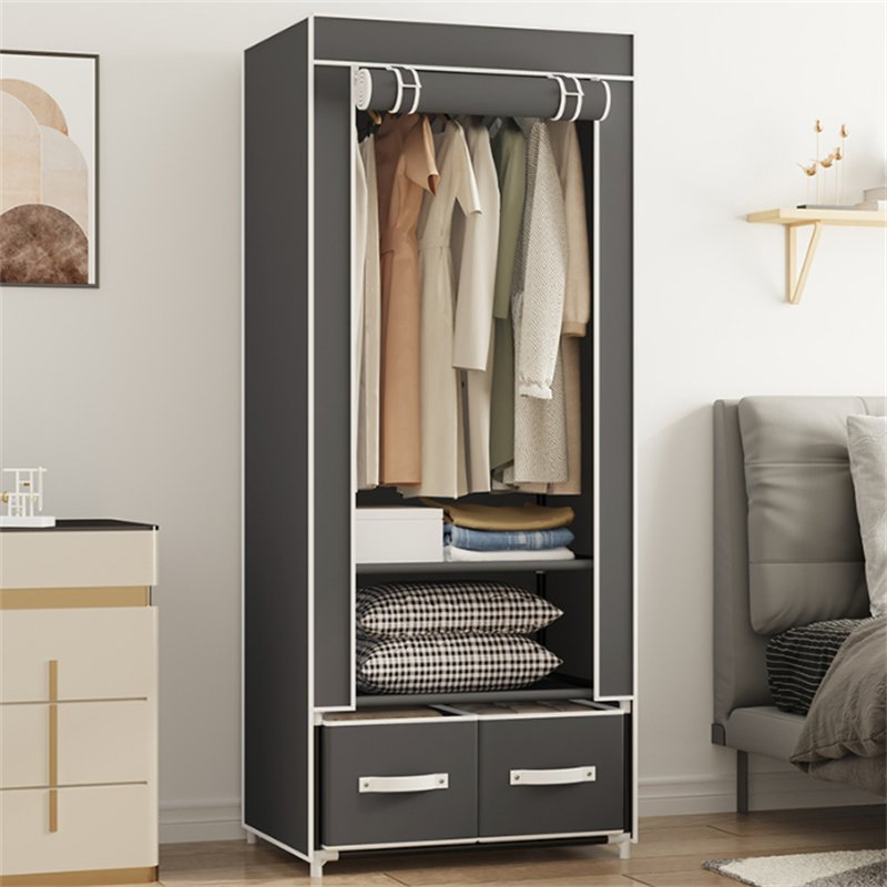 Assemble and Store Sturdy and Durable Household Dormitory Simple Wardrobe