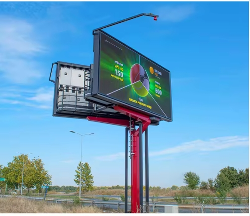 Outdoor Digital Sign Billboard Advertising High Resolution Fixed Installation P6 P8 P10 LED Giant Screen