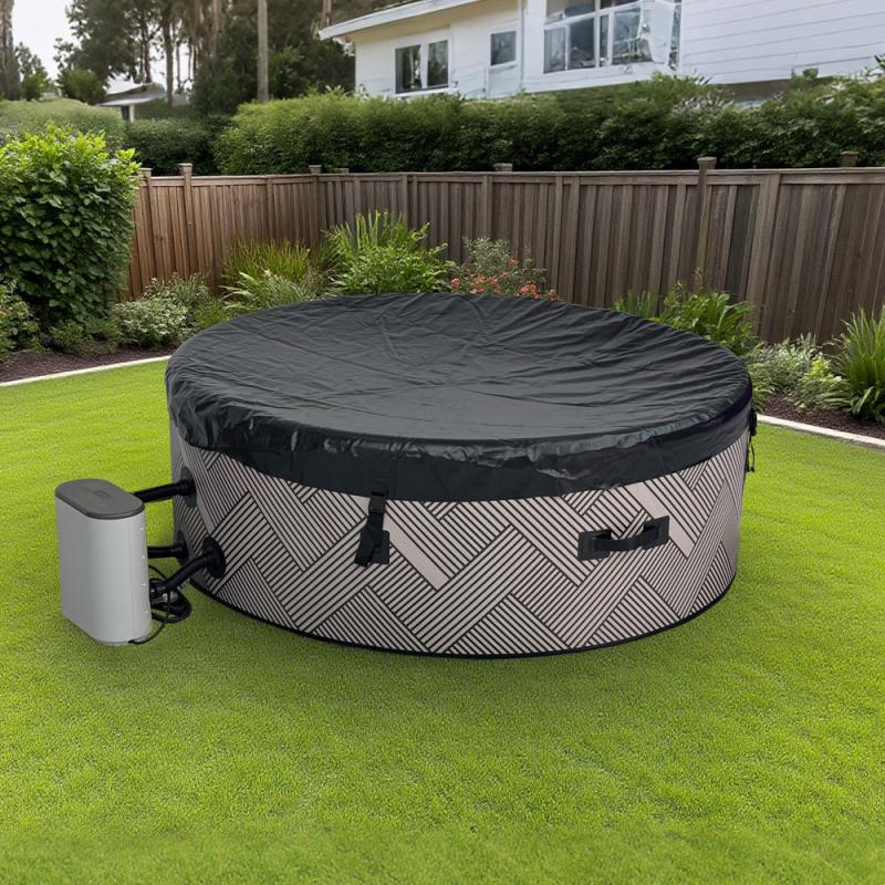 Складной СПА-бассейн с подогревом и массажем на 4-5 человек