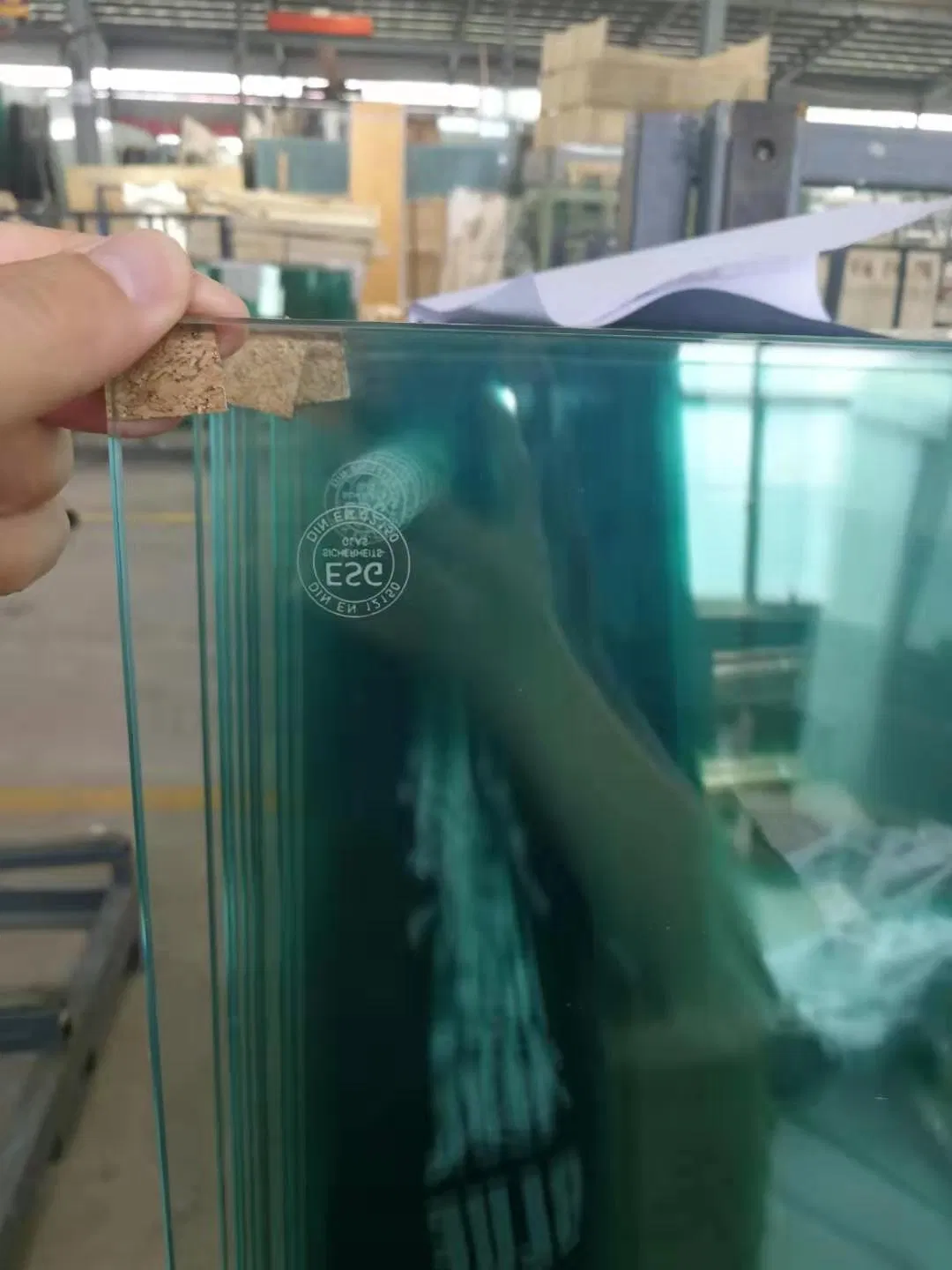 8mm Tempered Glass Door Toughened Safety Glass with Flat Polished Edges