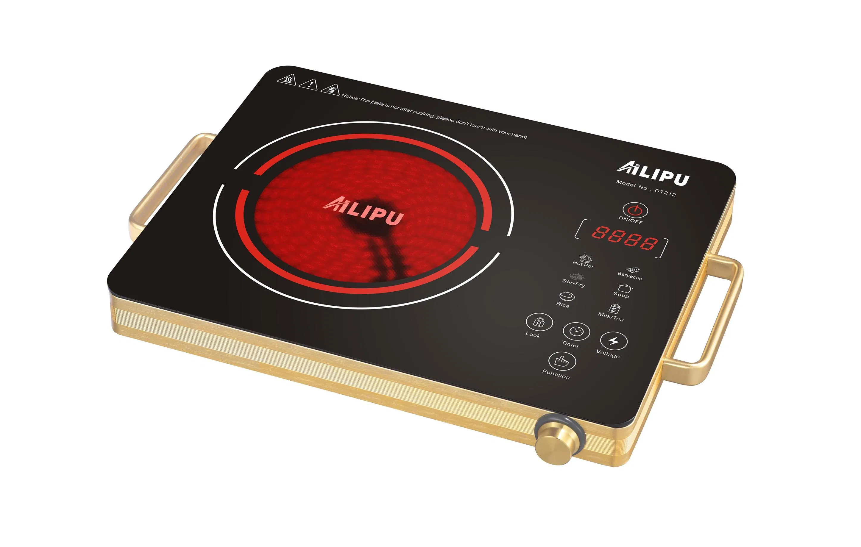 Hot selling 2000W single electric infrared cooker