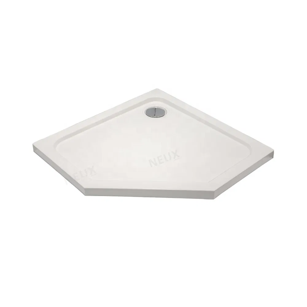 Bathroom Shower Tray Customized Dimension Diamond Shape ABS Shower Base